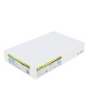 ANDRÓMEDA * Colgante Cuadrado 8xLED 5W 3000K W/T Cristal